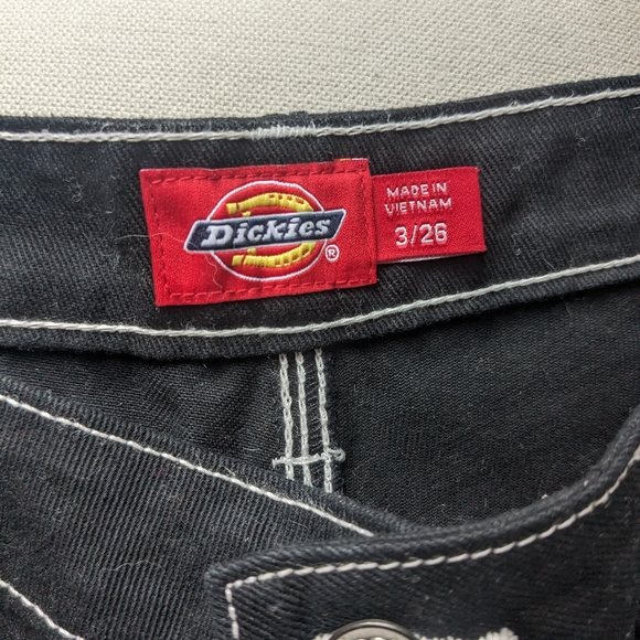 Black Dickies Utility Pants size 3/26 carpenter - Picture 5 of 8